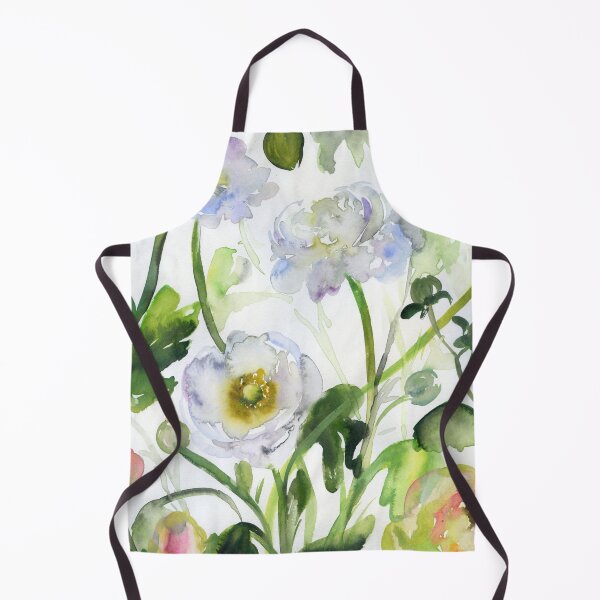 Item preview, ranunculus/ double white designed and sold by kosarandrea.