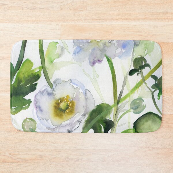 Item preview, ranunculus/ double white designed and sold by kosarandrea.