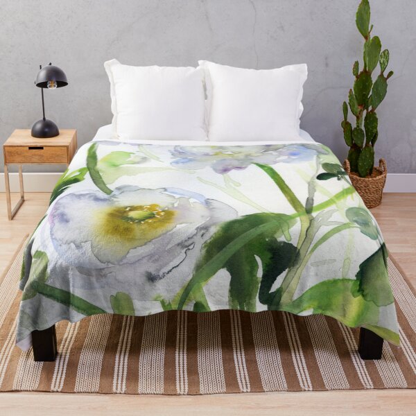 Item preview, ranunculus/ double white designed and sold by kosarandrea.