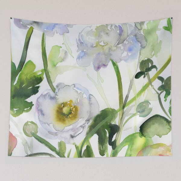 Item preview, ranunculus/ double white designed and sold by kosarandrea.