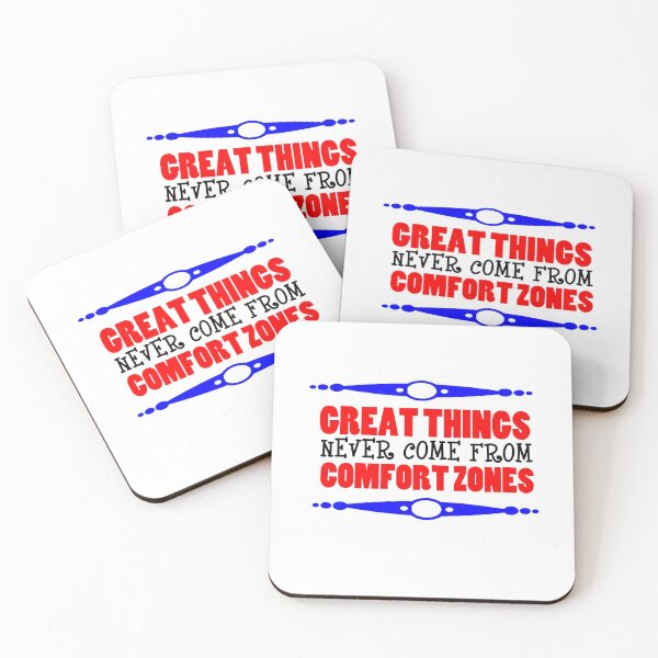 Item preview, Great things never come from comfort zones t-shirt  designed and sold by Frangi_Pane_ Magazine.