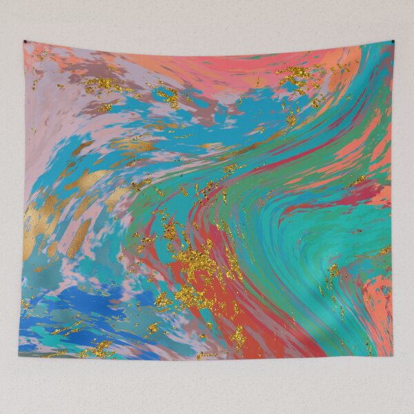 Item preview, Rainbow Chaos & Gold Detail designed and sold by ReesDesigns.