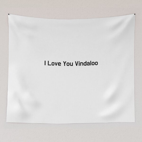 Item preview, I Love You Vindaloo designed and sold by SPYG.