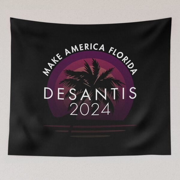 Item preview, Ron DeSantis 2024 Palm Tree Make America Florida Election designed and sold by sweetheartistic.