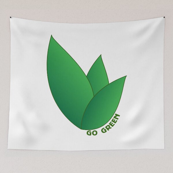Item preview, Go Green | Nature Illustration | save Trees | Trendy awesome design designed and sold by vishvarajsinh.