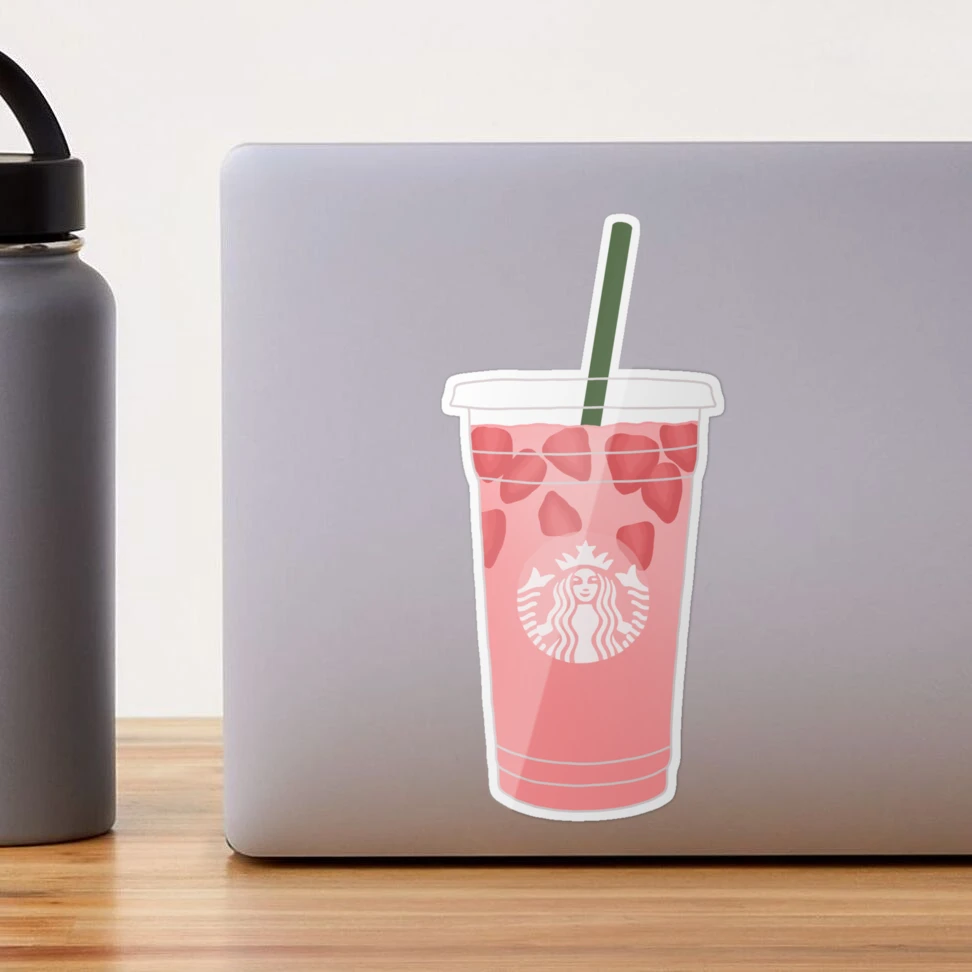 Starbucks Pink Drink Refresher Strawberry Açaí Die Cut Vinyl Sticker Coffee  Fun Hip Decal -  Canada