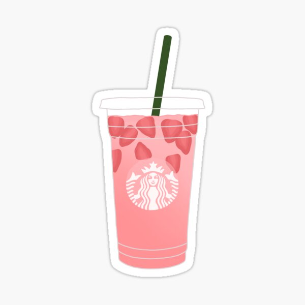 Starbucks Pink Drink Refresher Strawberry Açaí Die Cut Vinyl Sticker Coffee  Fun Hip Decal -  Canada