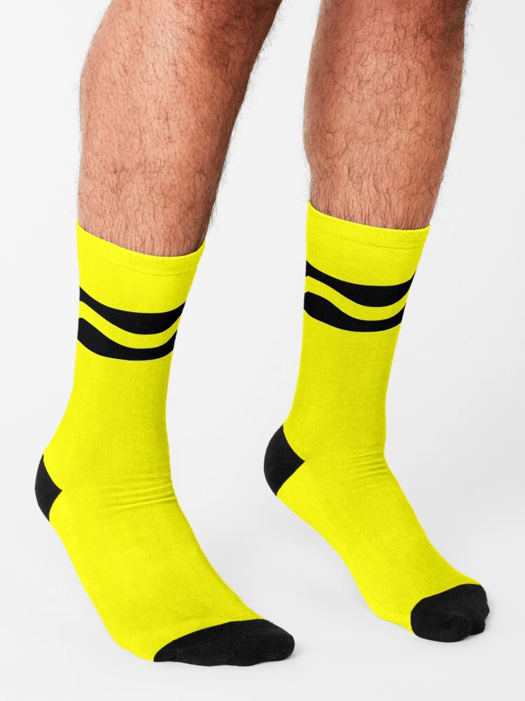 Cardinal - Yellow/Gold, Fashion Crew Pocket Socks® –