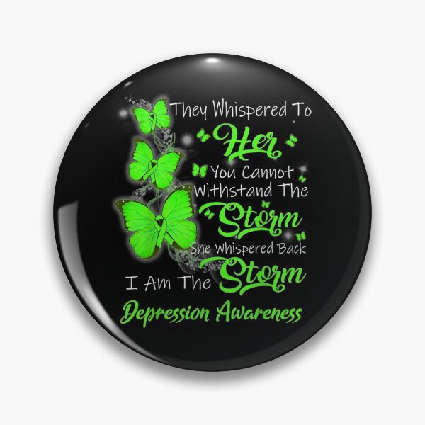 Item preview, I Am The Storm Depression Awareness  designed and sold by maizreo.