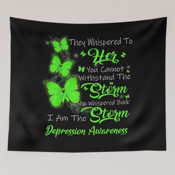 Item preview, I Am The Storm Depression Awareness  designed and sold by maizreo.