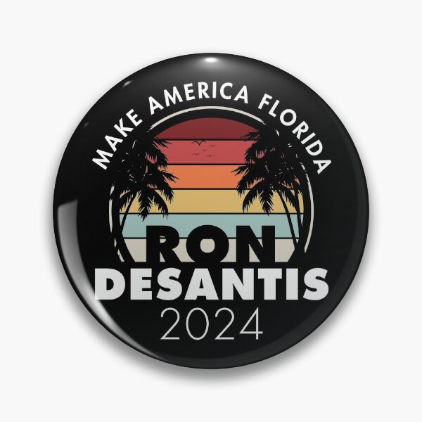 Item preview, DeSantis 2024 Make America Florida Election Leopard Print designed and sold by sweetheartistic.