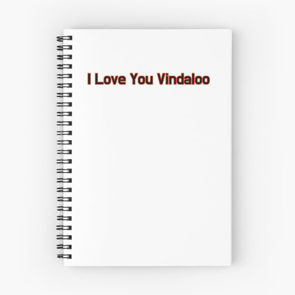 Item preview, I Love You Vindaloo designed and sold by SPYG.