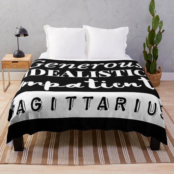 Item preview, Sagittarius Zodiac Characteristics White Text designed and sold by AMSonArt.