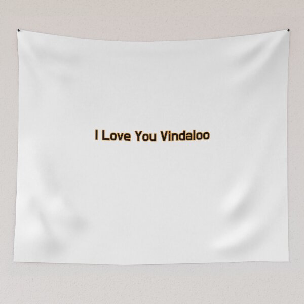Item preview, I Love You Vindaloo designed and sold by SPYG.