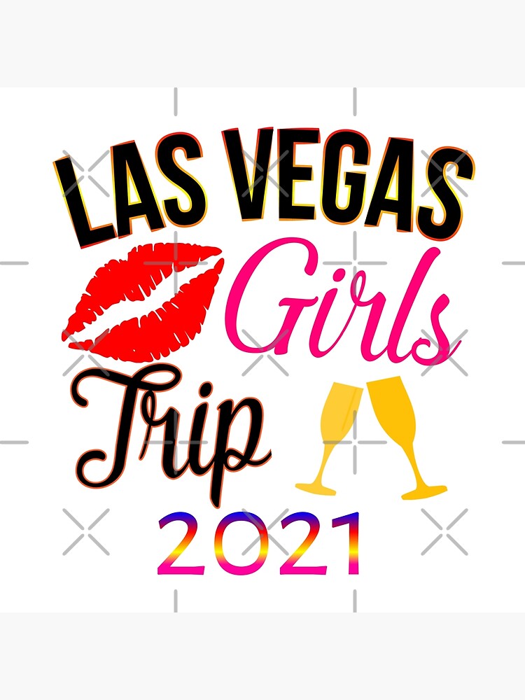 Las Vegas Girls Trip Vacation Matching 2021 | Greeting Card