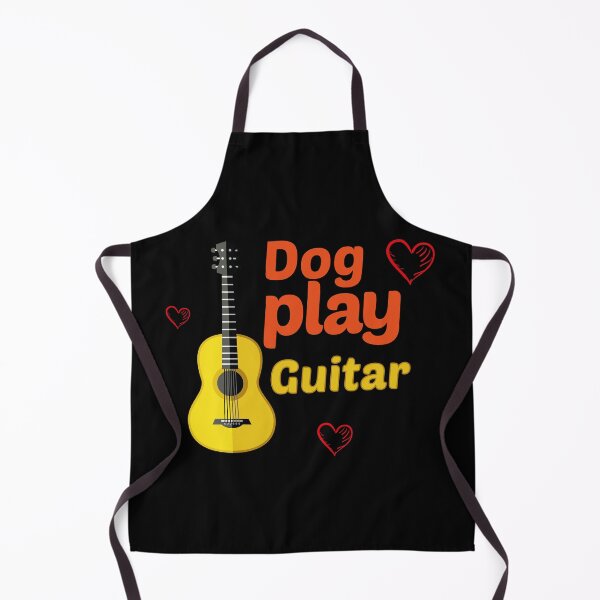 Item preview, dog play guitar,2021,gift idea designed and sold by MedBoularouah.
