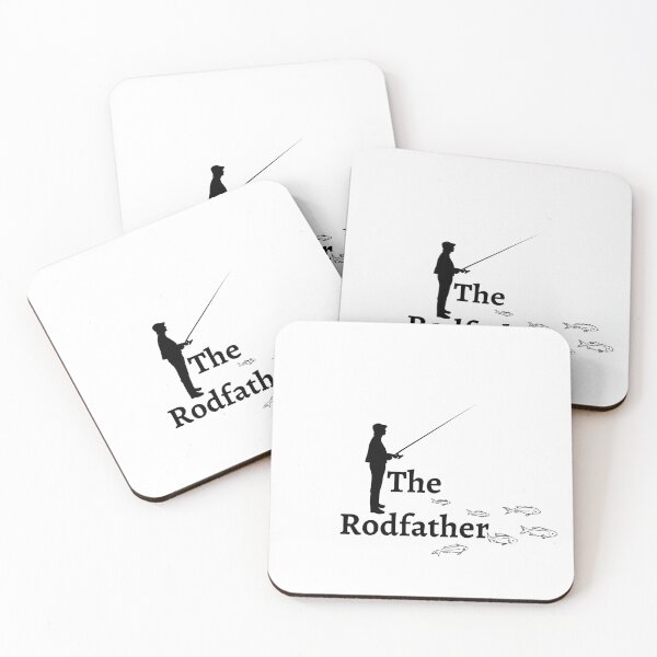 Item preview, The Rodfather with fish  designed and sold by PlumNearly.