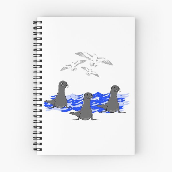 Item preview, Sea Lions Ocean And Seagulls designed and sold by DJDesigns70.