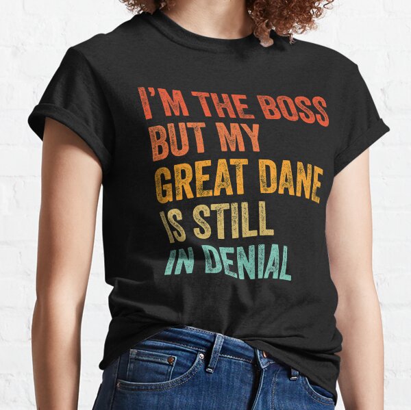 Great dane t shirts funny online