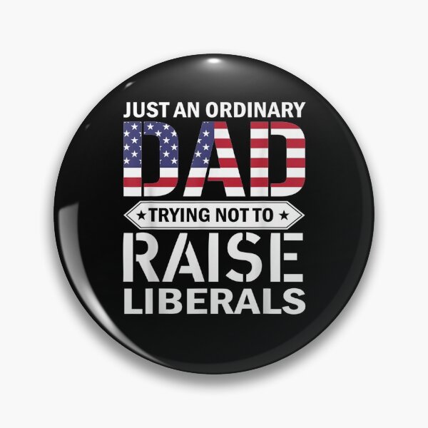 Item preview, Just An Ordinary Dad Trying Not To Raise Liberals Skull Dad  designed and sold by maizreo.