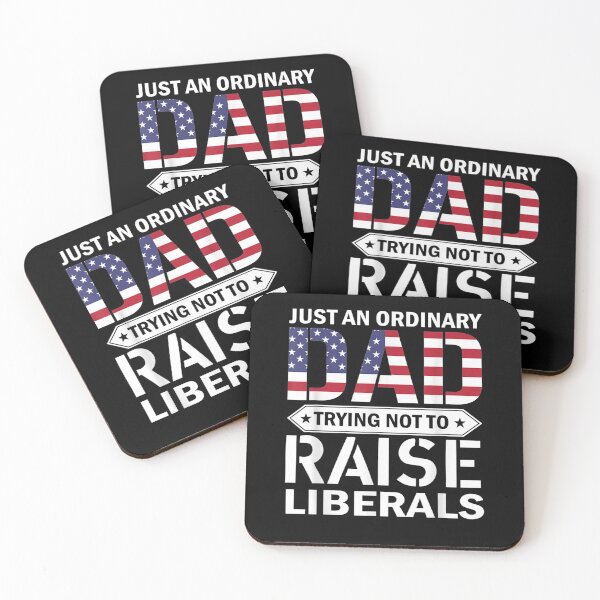 Item preview, Just An Ordinary Dad Trying Not To Raise Liberals Skull Dad  designed and sold by maizreo.