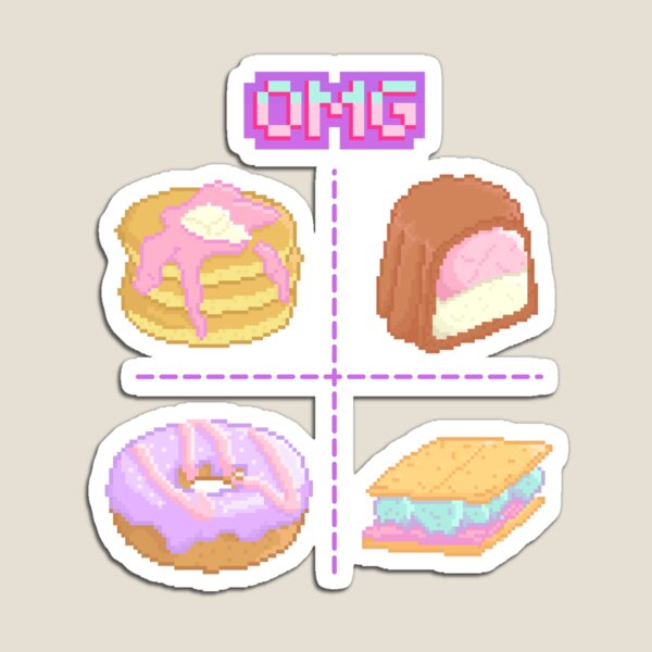 Item preview, Pixels OMG Foods collection designed and sold by Sserniee.