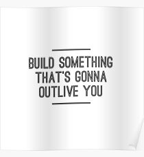 Build Something Poster