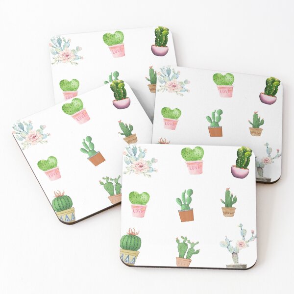 Item preview, Succulove Cactus Watercolour Watercolor Aesthetic-Watercolor Succulent Caktus designed and sold by DiensDesign.