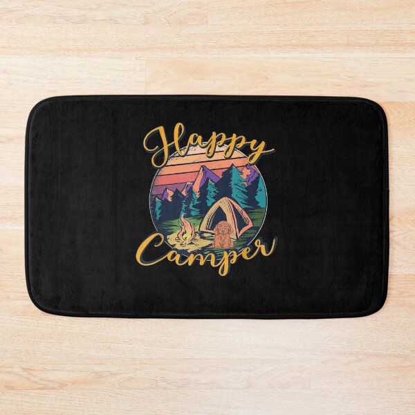Item preview, Happy Camper Rv Van Camping Saying Happy Camper Bear Deer  designed and sold by anniet33.