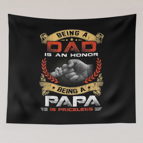 Item preview, Mens Being A Dad An Honor Being A Papa Is Priceless Gift  designed and sold by maizreo.