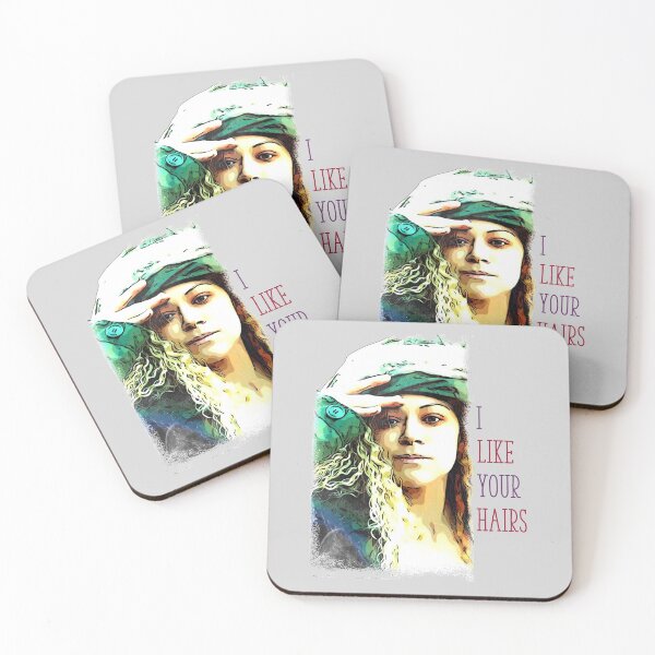 Item preview, I Like Your Hairs - Crazy Helena - Orphan Black designed and sold by LaRoach Digital Arts.