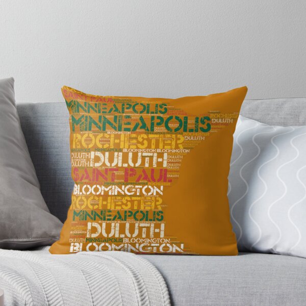 Item preview, Cities Of Minnesota Minneapolis Saint Paul Rochester Duluth Bloomington designed and sold by Ermland-LabeL.