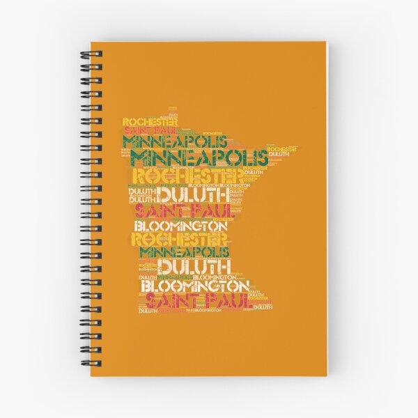 Item preview, Cities Of Minnesota Minneapolis Saint Paul Rochester Duluth Bloomington designed and sold by Ermland-LabeL.
