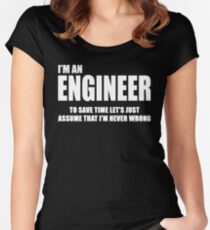 Engineer Women's Fitted Scoop T-Shirt