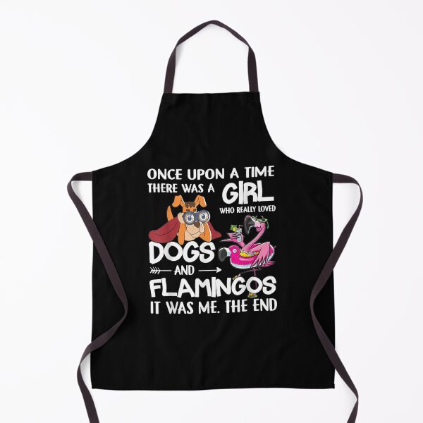 Item preview, Once Upon A Time Dogs And Flamingos designed and sold by maizreo.