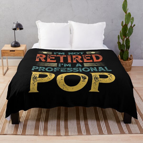 Item preview, I'm Not Retired I'm A Professional Pop Vintage Retro  designed and sold by anniet33.