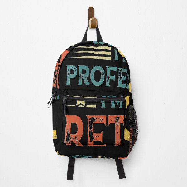 Item preview, I'm Not Retired I'm A Professional Pop Vintage Retro  designed and sold by anniet33.