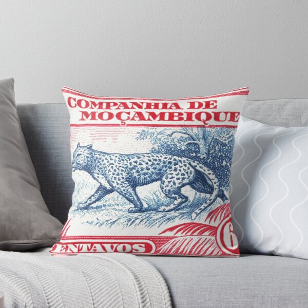 Item preview, 1937 Mozambique Leopard Postage Stamp designed and sold by retrographics.