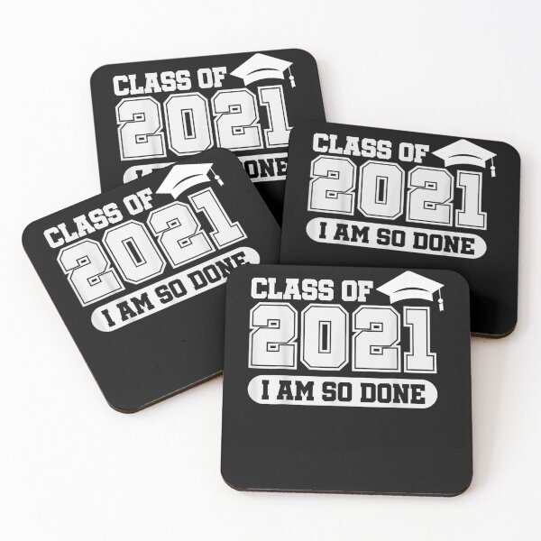 Item preview, Class Of 2021 Senior Graduation Funny Gift I Am So Done  designed and sold by maizreo.