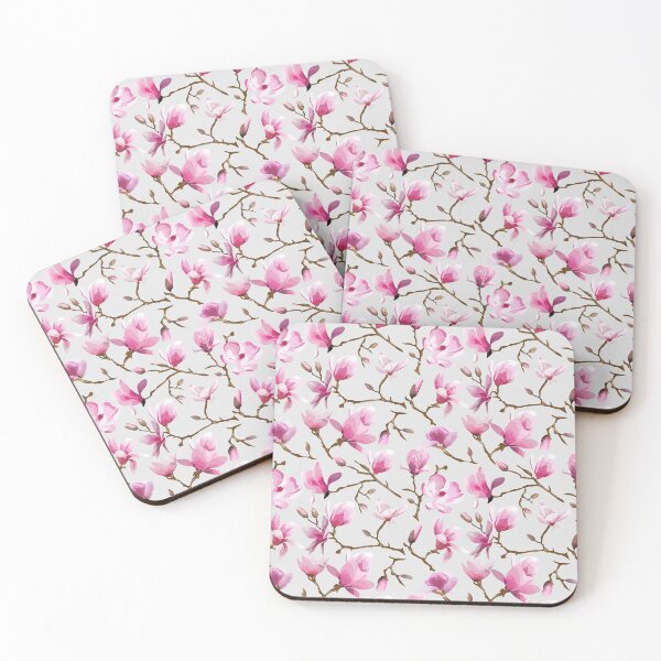 Item preview, pink Magnolia flowers designed and sold by zaher97.