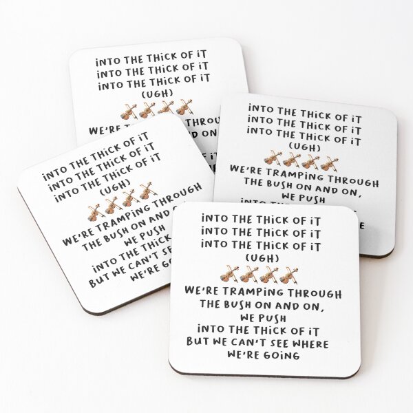 Item preview, into the thick of it  designed and sold by pnkrose.