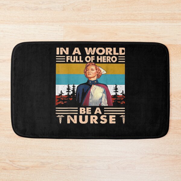 Item preview, In A World Full Of Hero Be A Nurse Vintage  designed and sold by anniet33.