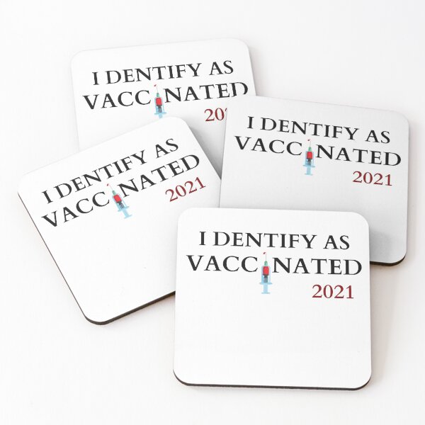 Item preview, i dentify as vaccinated 2021 designed and sold by Yasdey Rojas.