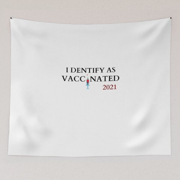 Item preview, i dentify as vaccinated 2021 designed and sold by Yasdey Rojas.