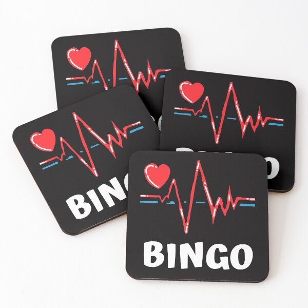Item preview, Bingo EKG Lifeline  designed and sold by SloganExpress.