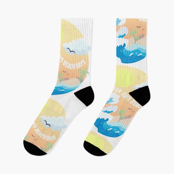 Item preview, Ocean Waves Sun Rays Beach Days designed and sold by plammi.