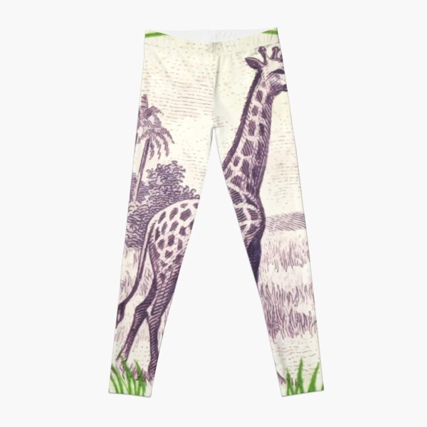 nike giraffe print leggings