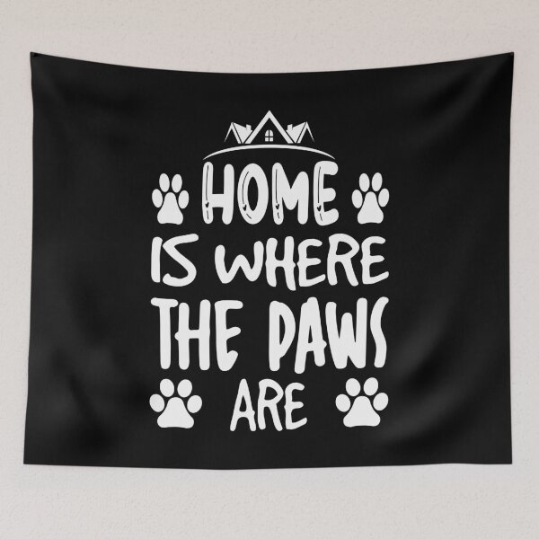 Item preview, Home Is Where The Paws Are designed and sold by AmethystMurad.