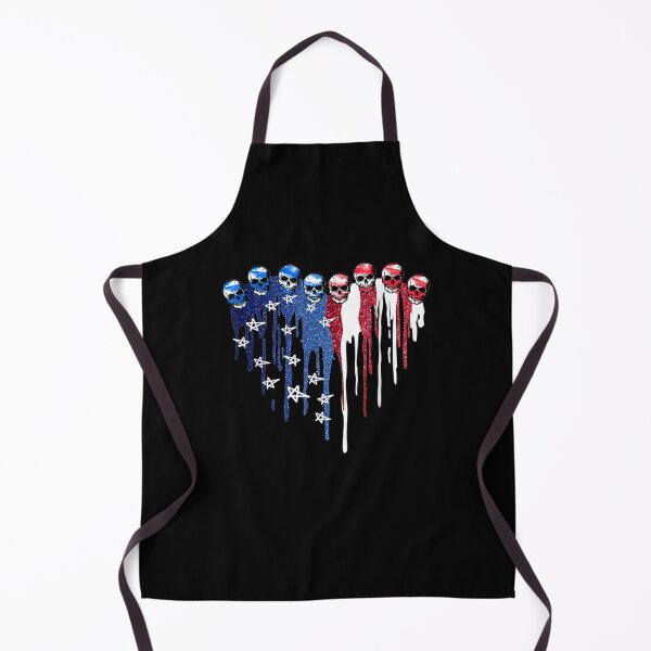 Item preview, American Flag Skull Heart July 4th Patriotic designed and sold by anniet33.