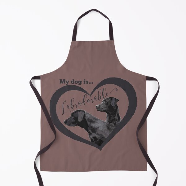 Item preview, Labradorable Black Labrador Retriever in Heart Design designed and sold by LifeCrush.